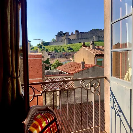 Frühstückspension Demeure Saint Louis Historic Manor, 700m, Parking,a C,clim,wifi, Heated Pool, View Carcassonne