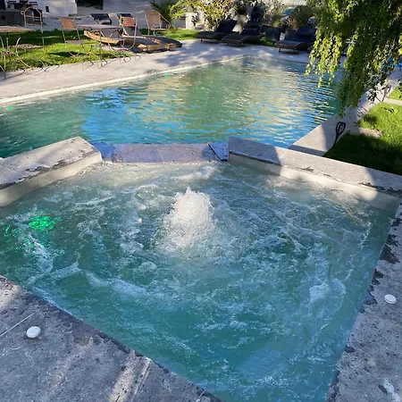 Demeure Saint Louis, cité 10mn à pieds, piscine chauffée, Clim AC, Parking privé 4* Carcassonne