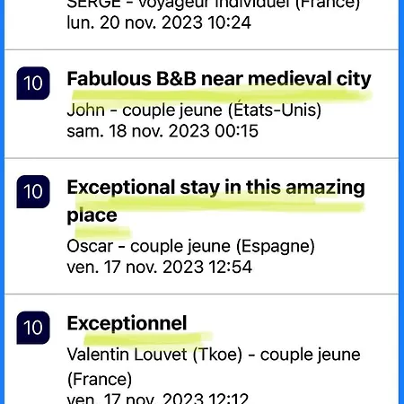 Bed and Breakfast Demeure Saint Louis Historic Manor, 700m, Free Parking,a C,clim,wifi, View, Garden Καρκασόν