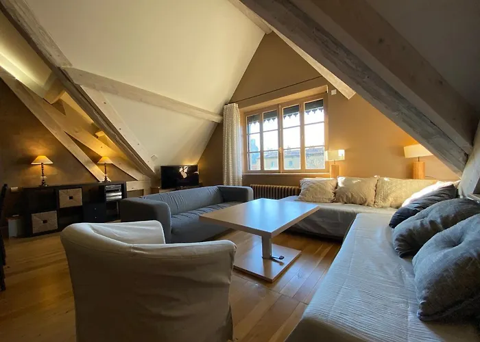 Demeure Saint Louis Historic Manor, 700m, Free Parking,a C,clim,wifi, View, Garden Oda ve Kahvaltı