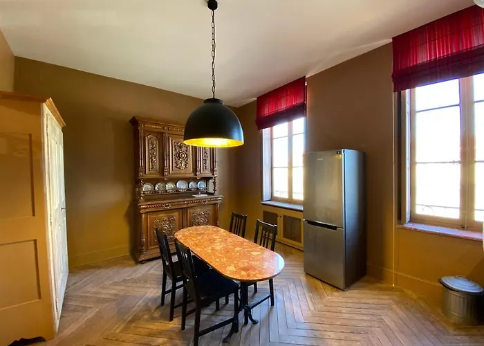 Demeure Saint Louis Historic Manor, 700m, Free Parking,a C,clim,wifi, View, Garden Bed and Breakfast