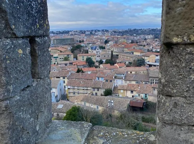 Demeure Saint Louis Historic Manor, 700m, Free Parking,a C,clim,wifi, View, Garden